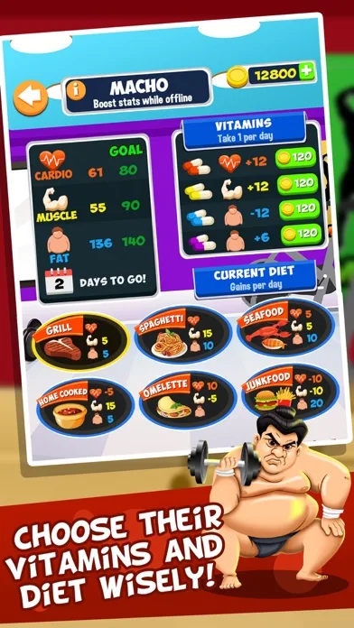 Gym Fit to Fat Race - real run jump-ing & wrestle boxing games for kids! screenshot 4