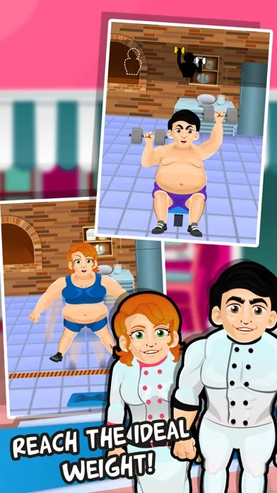Chef Fat to Fit World Dash - cool run jump-ing & diner cooking games for kids! screenshot 4