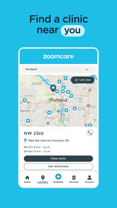 ZoomCare screenshot 2