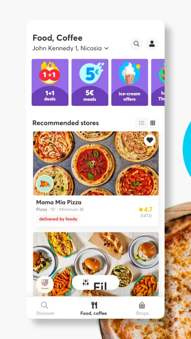 Foody Cyprus - Food Delivery screenshot 3