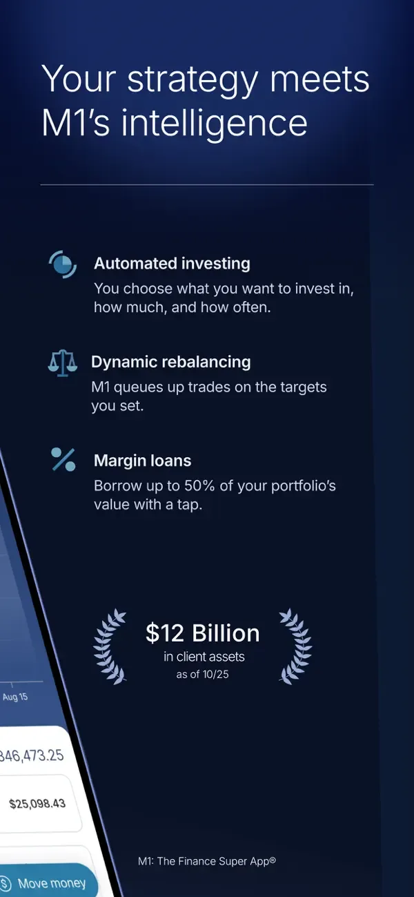 M1: Invest & Bank Smarter screenshot 2