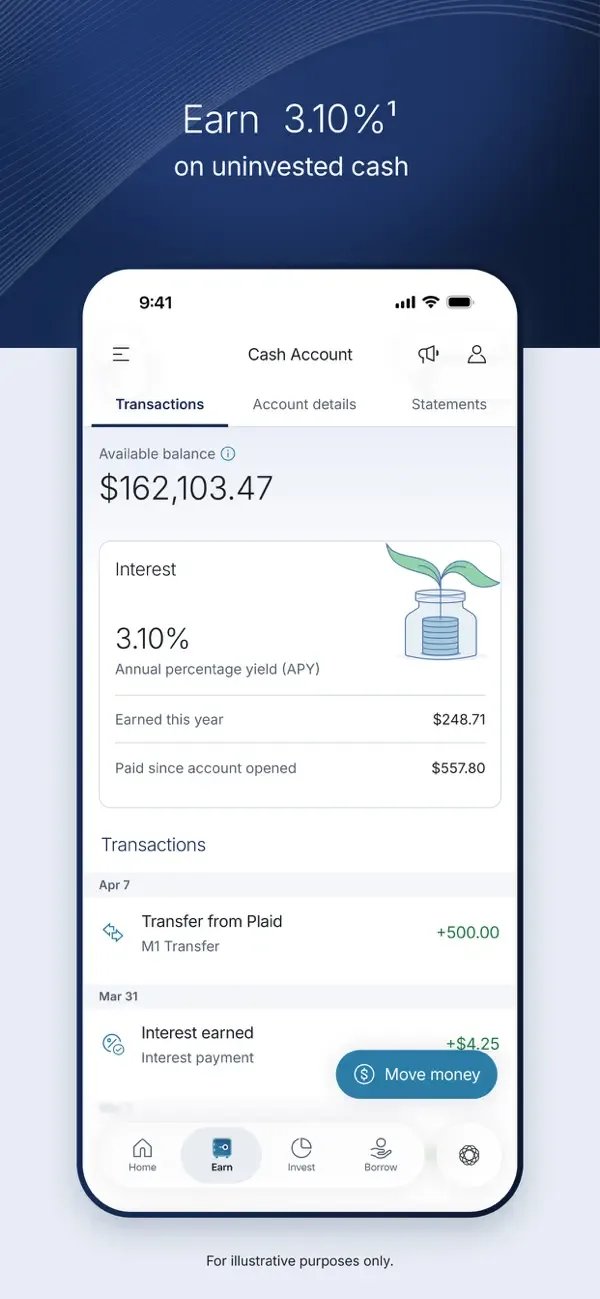 M1: Invest & Bank Smarter screenshot 5