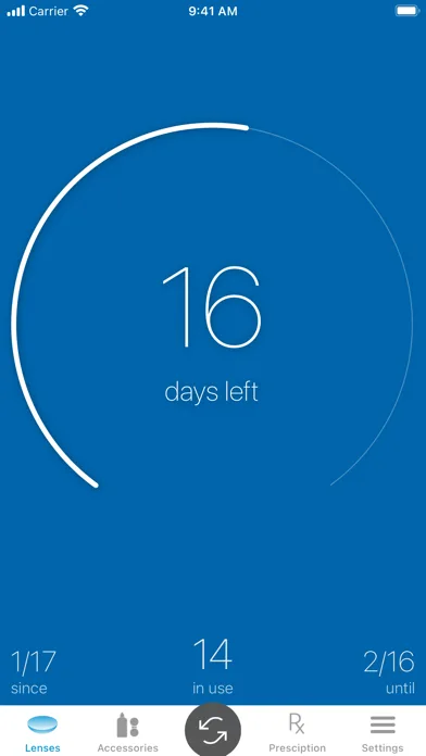 Contact Lenses Tracker screenshot 1