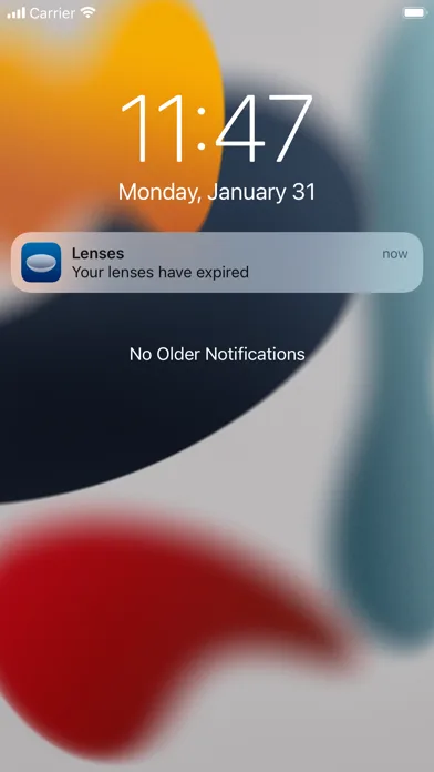 Contact Lenses Tracker screenshot 2