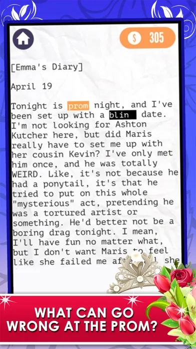 Prom Episode Choose Your Story - interactive high school love dating games for teen girl 2! screenshot 1