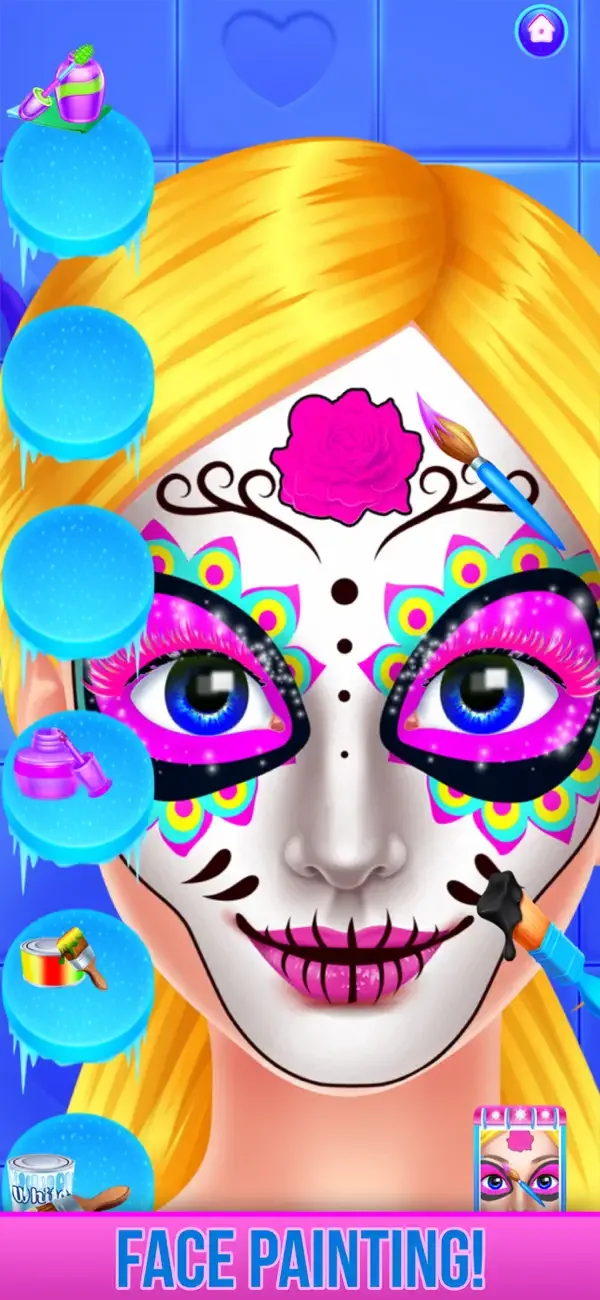 Ice Princess Face Paint Salon screenshot 3
