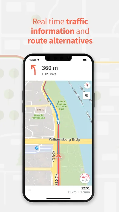 Karta - Offline GPS Maps Nav screenshot 5