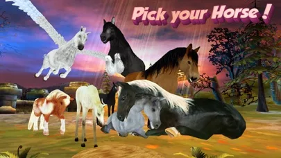 Horse Quest Online 3D Simulator - My Multiplayer Pony Adventure screenshot 1
