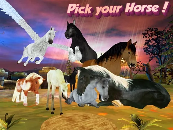 Horse Quest Online 3D Simulator - My Multiplayer Pony Adventure screenshot 5