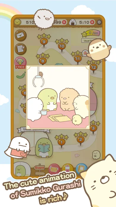 Sumikkogurashi-Puzzling Ways screenshot 4
