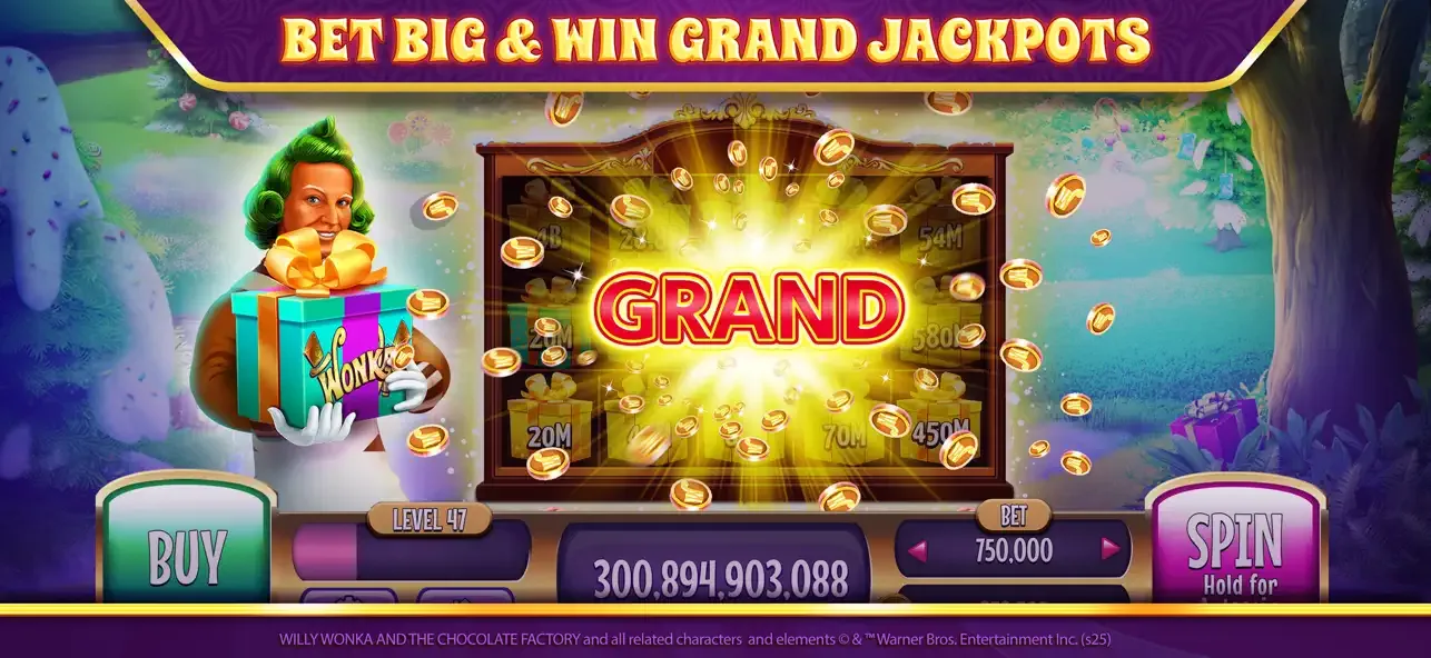 Willy Wonka Slots Vegas Casino screenshot 3