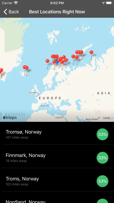 My Aurora Forecast Pro screenshot 4