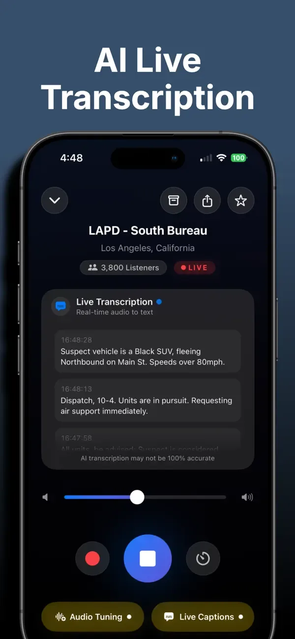 Police Scanner: Crime Radar screenshot 3