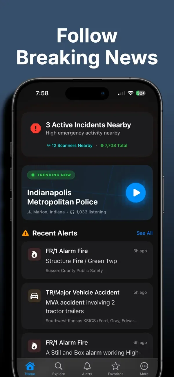 Police Scanner: Crime Radar screenshot 4