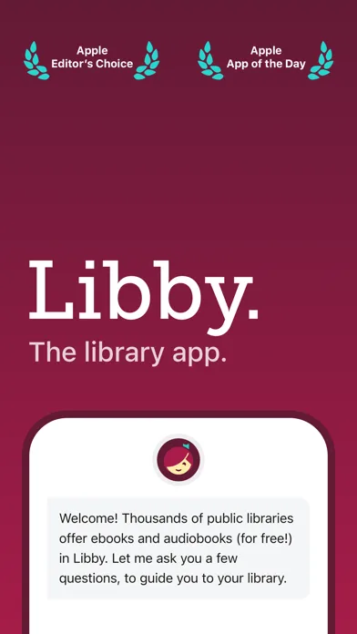 Libby, the library app screenshot 1