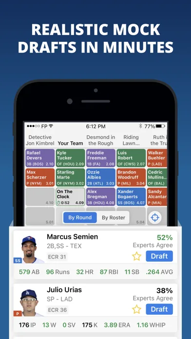 Fantasy Baseball Draft Wizard screenshot 3
