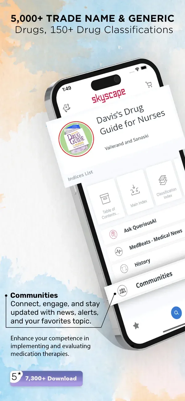 Davis’s Drug Guide for Nurses screenshot 1