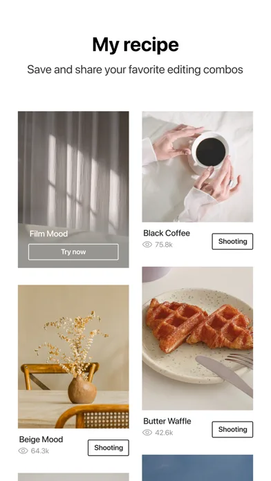 Foodie - Filter & Film Camera screenshot 5