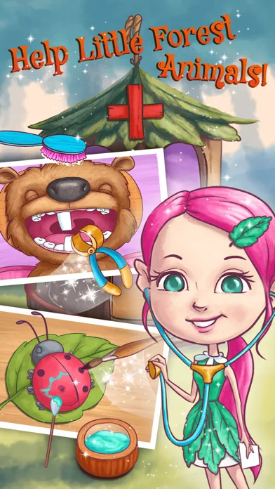 Fairy Sisters 2 - Magical Forest Adventures & Animal Care screenshot 1