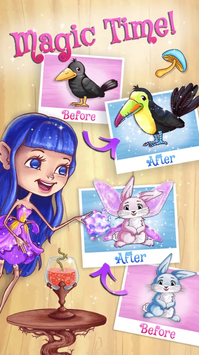 Fairy Sisters 2 - Magical Forest Adventures & Animal Care screenshot 4