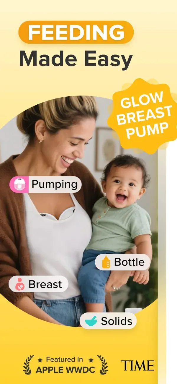 Glow Baby Tracker & Growth App screenshot 1