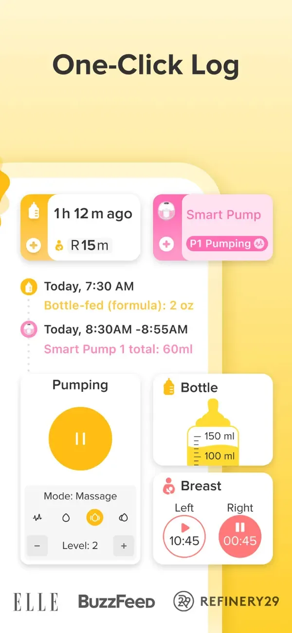 Glow Baby Tracker & Growth App screenshot 2