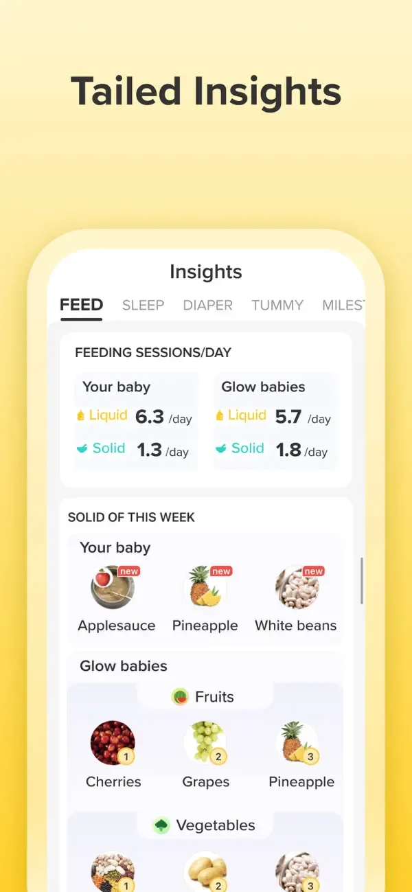 Glow Baby Tracker & Growth App screenshot 3