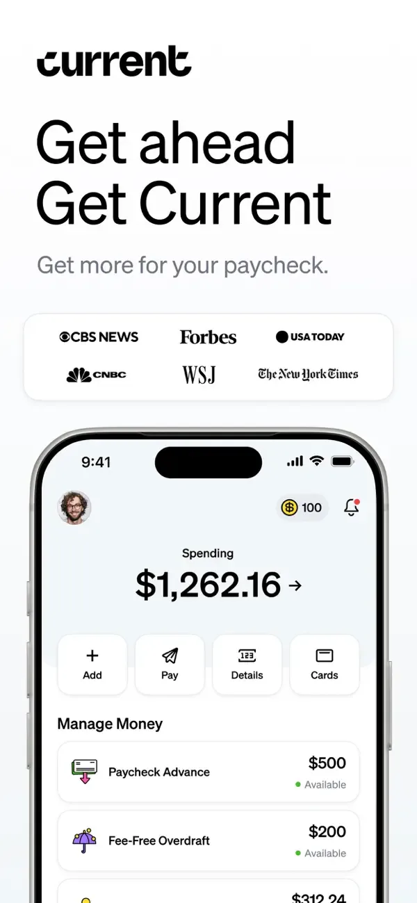 Current - Mobile Banking screenshot 1