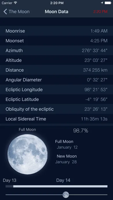 The Moon: Calendar Moon Phases screenshot 4