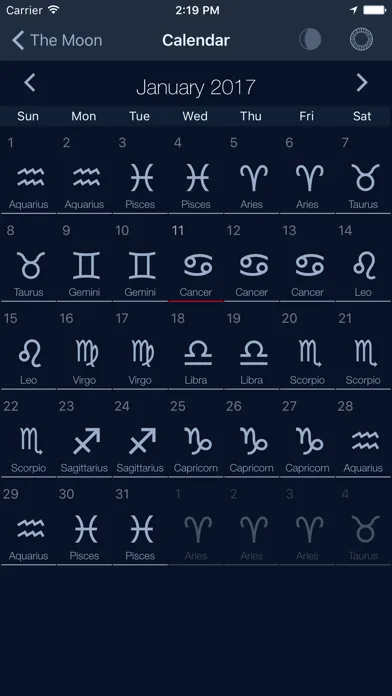 The Moon: Calendar Moon Phases screenshot 5