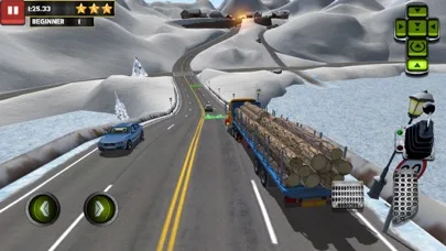 Ice Road Truck Parking Sim screenshot 1