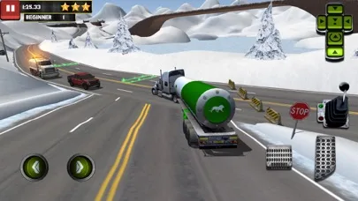Ice Road Truck Parking Sim screenshot 3