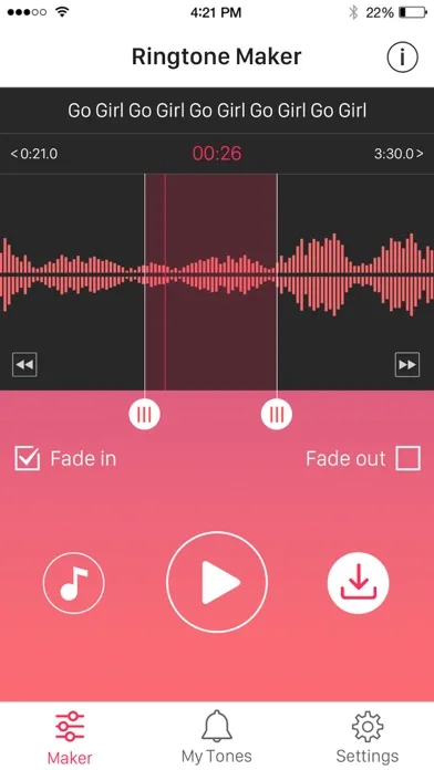 Ringtone Maker – create ringtones with your music screenshot 2
