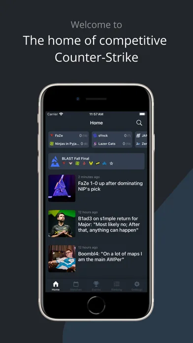 HLTV – CS2 matches & coverage screenshot 1