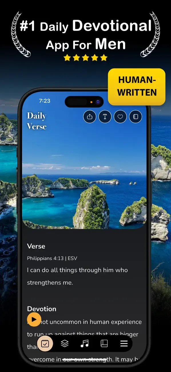 Daily Bread Devotional for Men screenshot 1