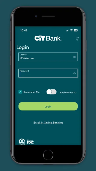 CIT Bank screenshot 1