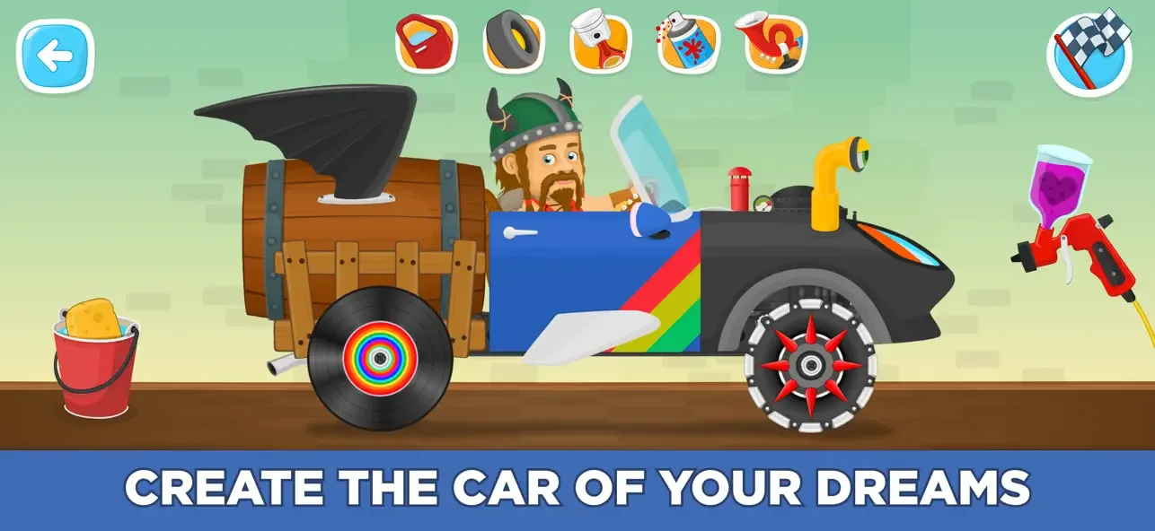 Racing for kids - cars & games screenshot 2