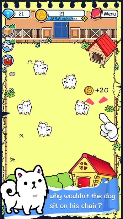Dog Evolution Tap Poop Clicker screenshot 1
