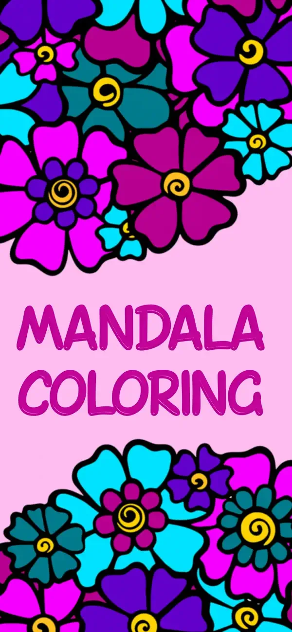Mandala Coloring Pages Games screenshot 1
