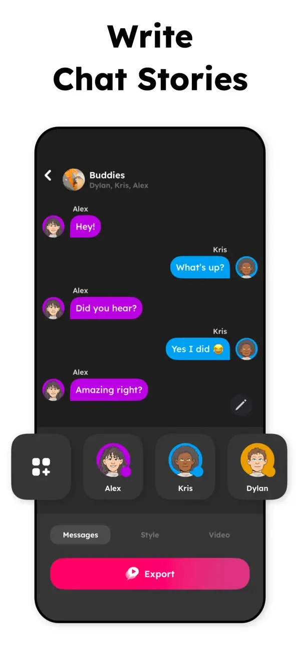 TextingStory Chat Story Maker screenshot 1