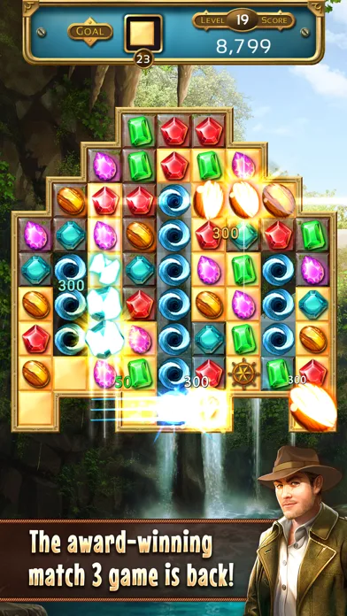 Jewel Quest 7 Seas: Match 3 screenshot 1