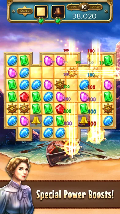 Jewel Quest 7 Seas: Match 3 screenshot 2