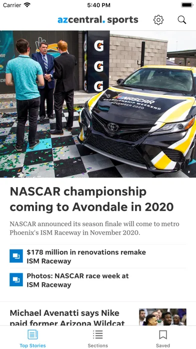 azcentral sports screenshot 1