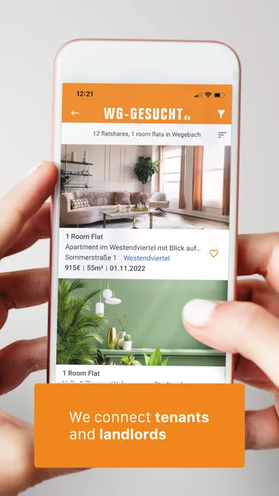 WG-Gesucht - Flats & Rooms screenshot 1