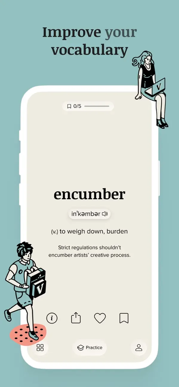 Vocabulary - Learn words daily screenshot 1