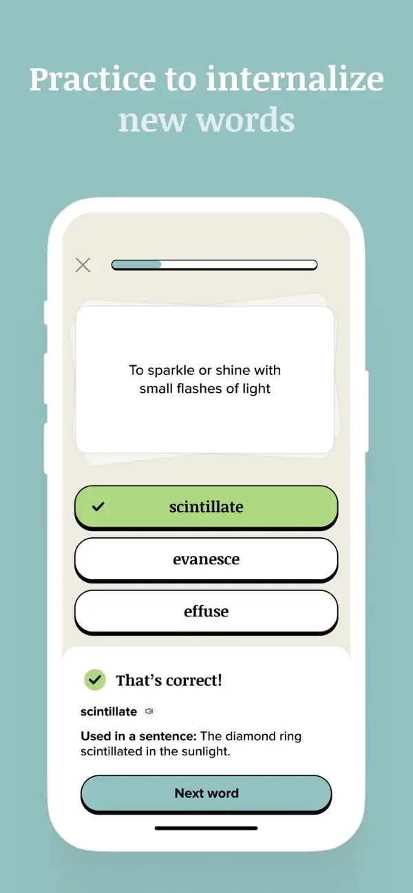 Vocabulary - Learn words daily screenshot 4