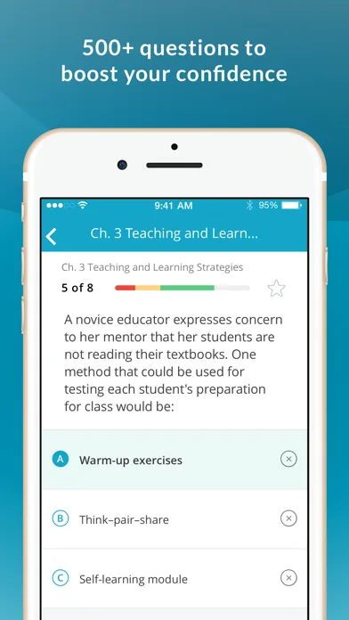 Certified Nurse Educator Exam screenshot 1