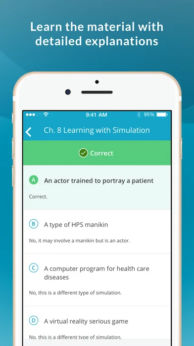 Certified Nurse Educator Exam screenshot 2