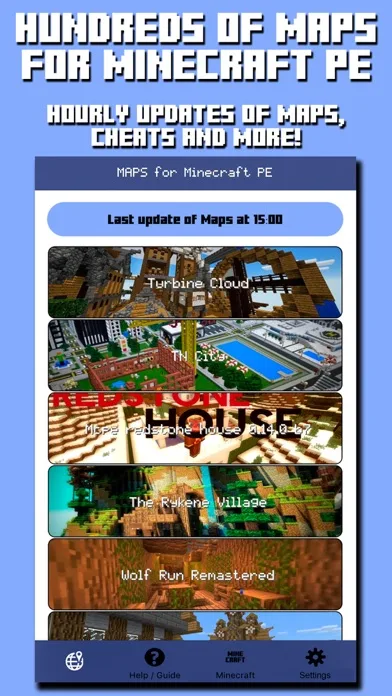 Maps for Minecraft PE - Pocket Edition screenshot 1