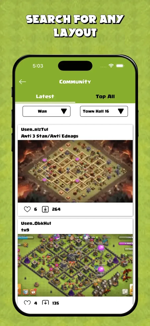 Map Layout for Clash of Clans screenshot 4
